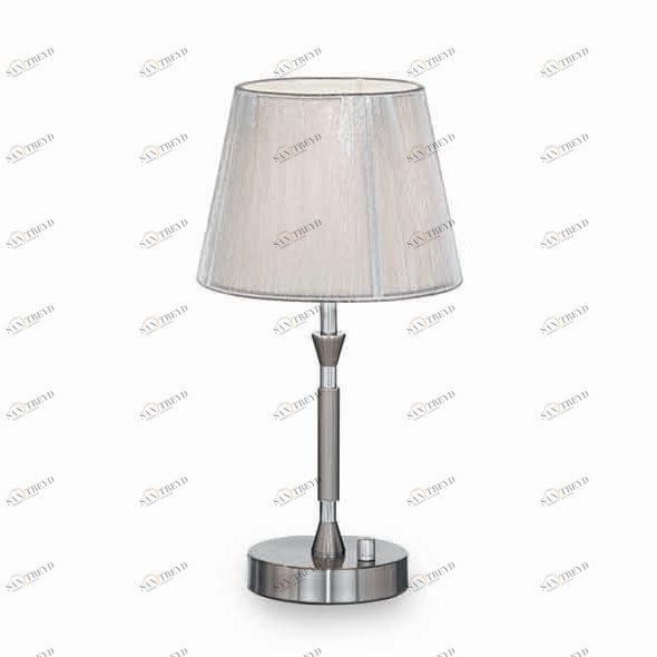 Настольная лампа Ideal Lux Paris TL1 Small IDEAL LUX КЛАССИЧЕСКИЕ 080700 Серебро 