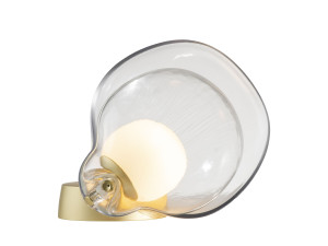 Стеклянная настольная лампа