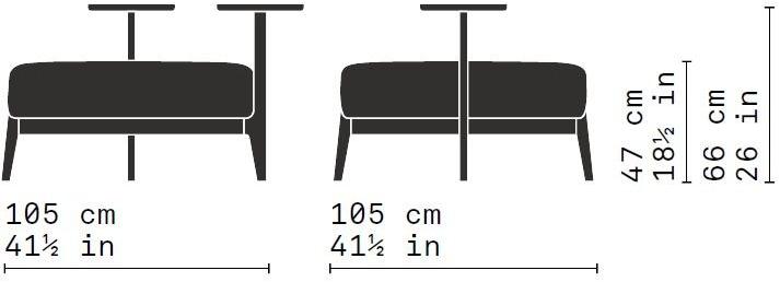 Very Wood Круглый пуф из ткани Isola sun-id-1368309 - Вид №2
