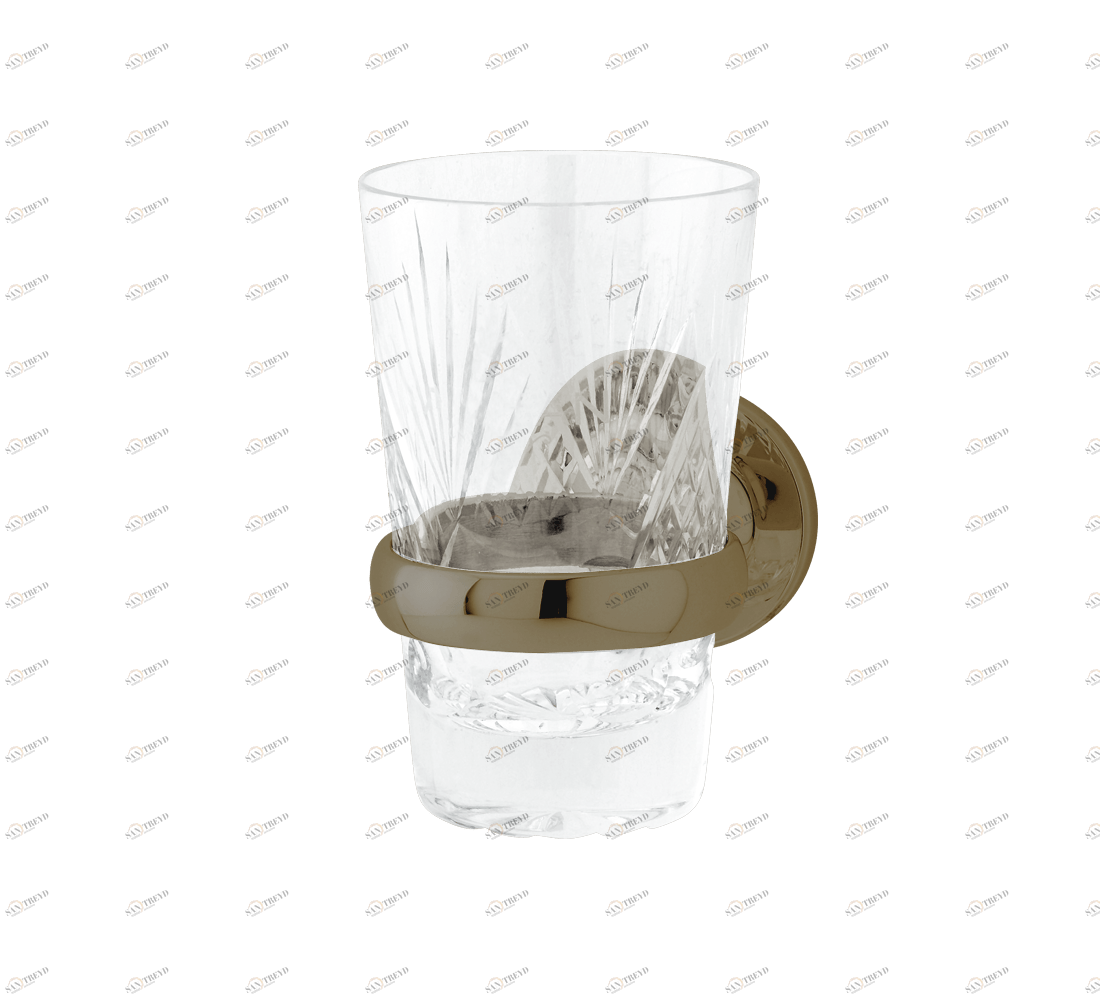 Gentry Home Держатель стакана с кристаллами Oxford Бронза GH100668