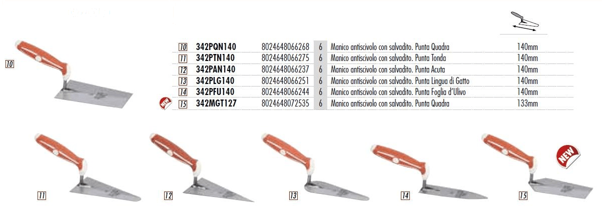 RAIMONDI Маленькие шпатели sun-id-1396486 - Вид №1