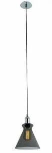 Подвесной светильник Crystal Lux Campanella SP1 Smoke CRYSTAL LUX CAMPANELLA 086496 Серый