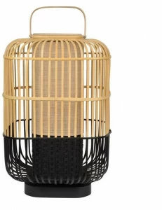 Forestier Настольная лампа из бамбука Bamboo square