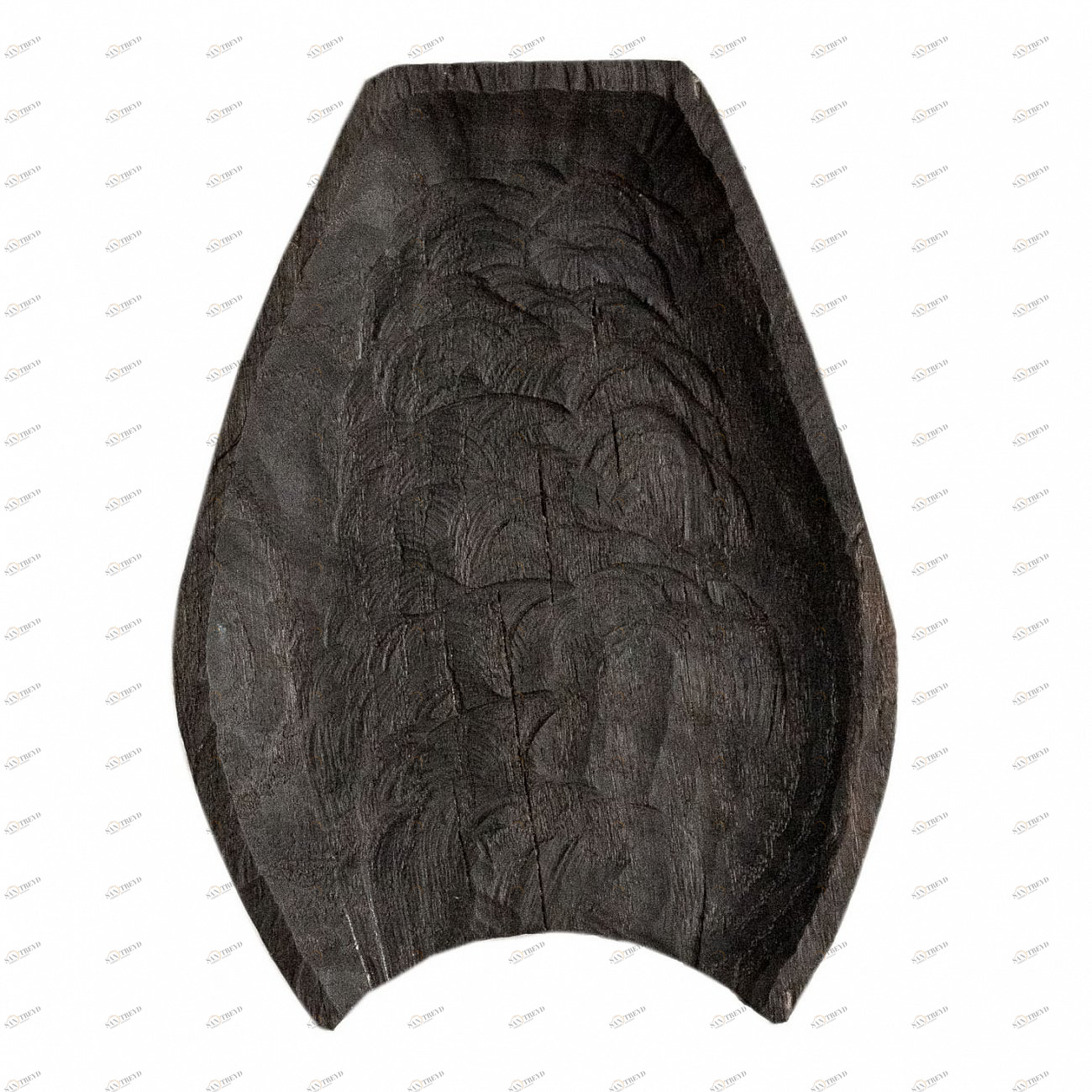 Тарелка "Плато нурма" Чёрный FUGA ECO WOOD 123554 Чёрный 