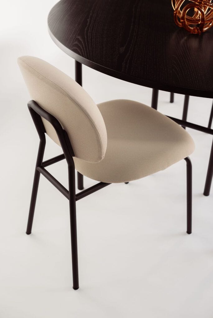 Мягкий стул из ткани Infiniti круглый ARCH-00089027 - Вид №4