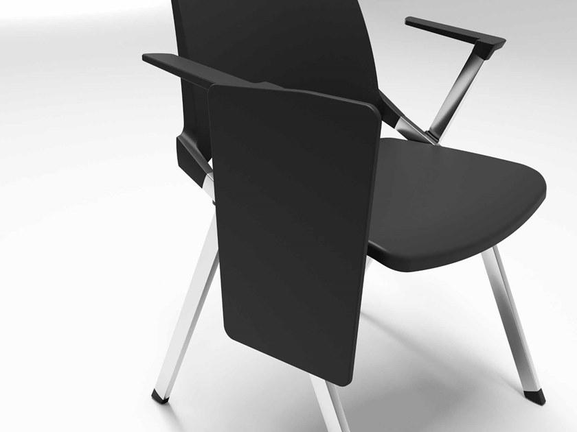 ESTEL GROUP Стул из полипропилена штабелируемый с подлокотниками Kendo sun-id-1421002 - Вид №3