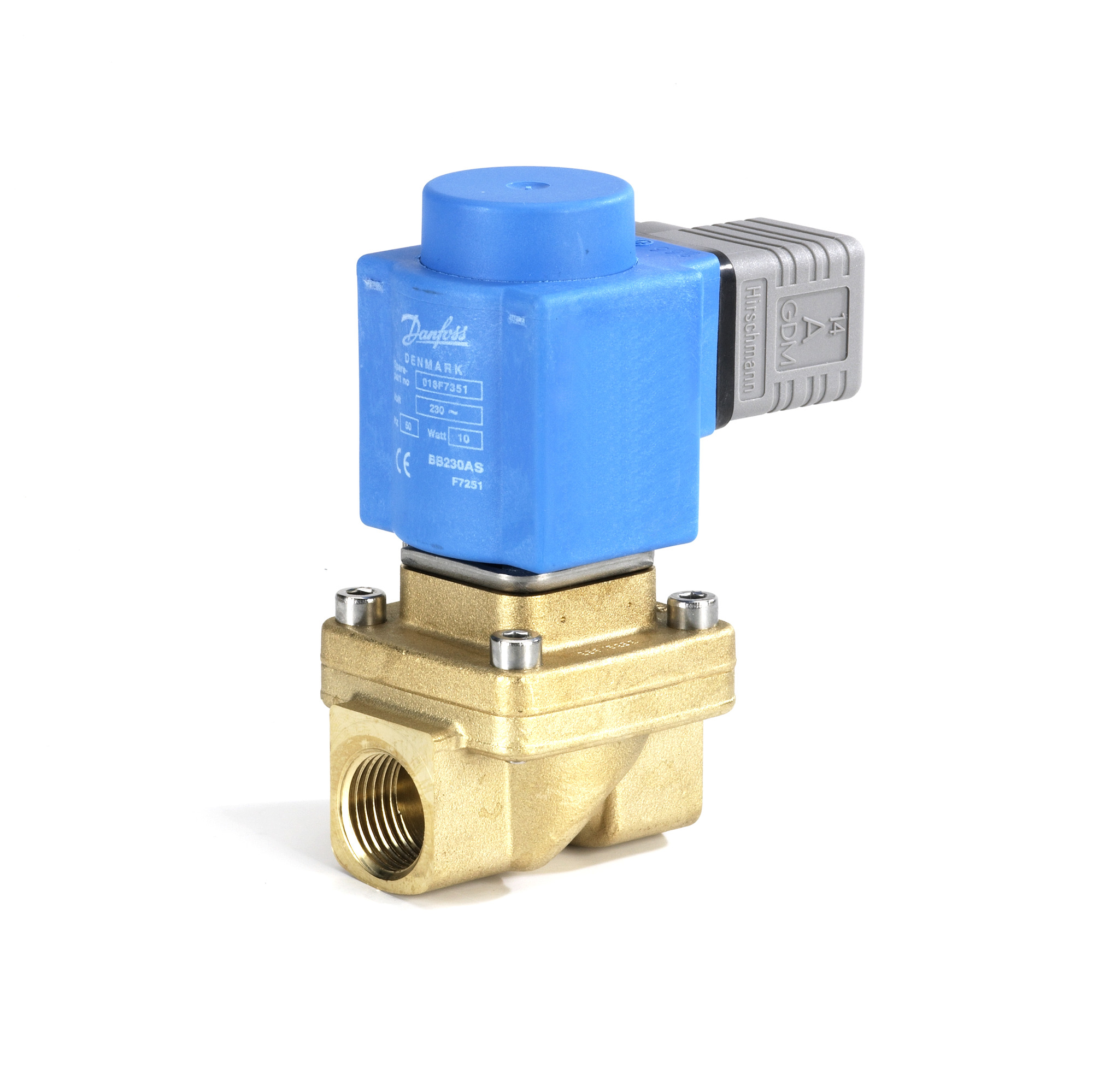 Danfoss EV250B — двухходовые электромагнитные клапаны с принудительным подъемом Клапан электромагнитный EV250B 032U5254  - Вид №18
