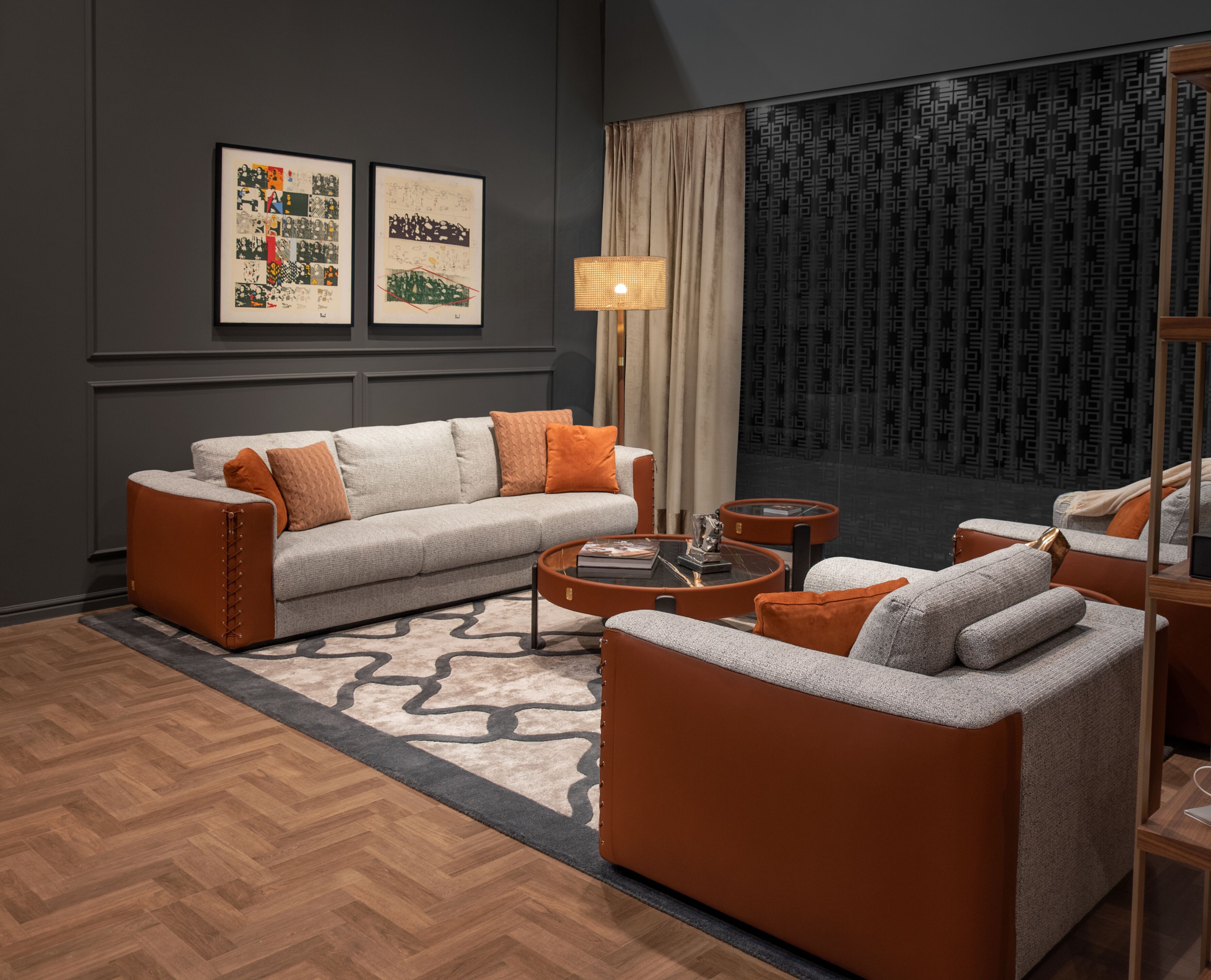 Мраморный низкий круглый журнальный столик Formitalia KEAN ARCH-00044657 - Вид №11