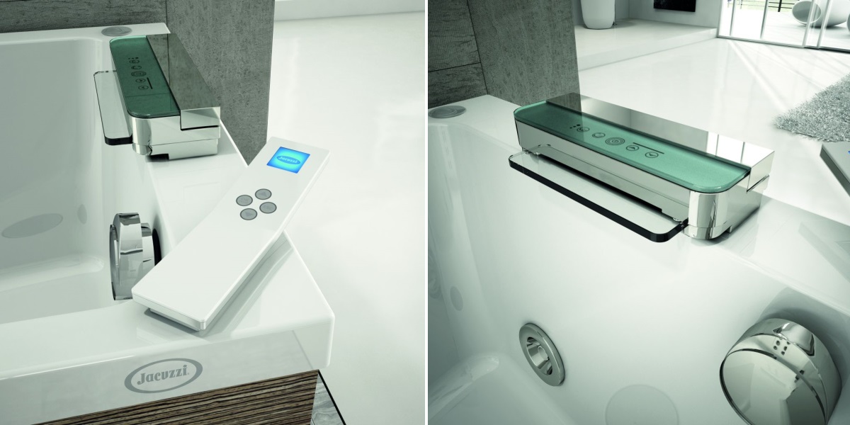 Ванна с гидромассажем "TOP AQS" Sharp 70 угловая SHA-1006-1416 Sx Jacuzzi SHA10061416SX - Вид №1