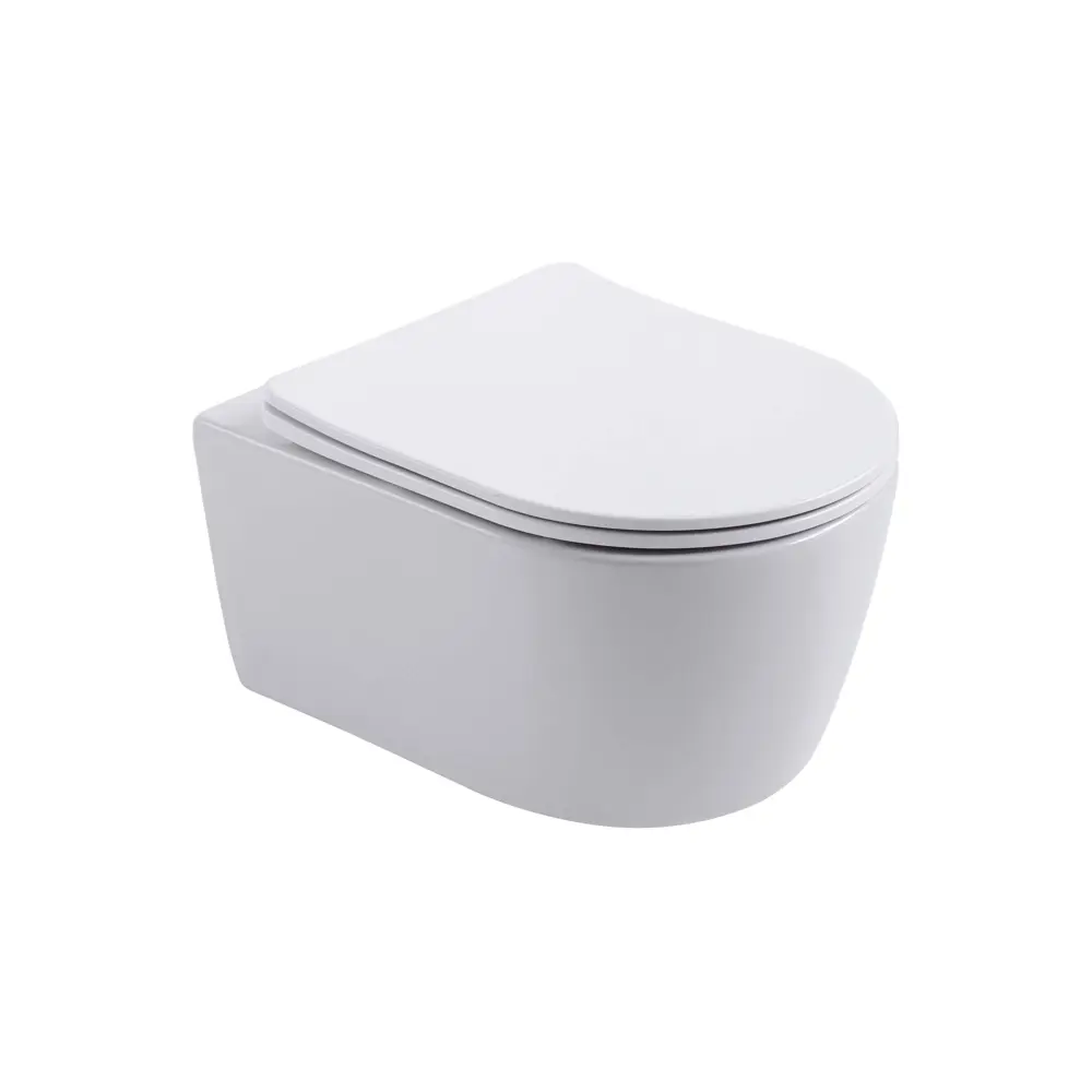 Комплект инсталляции Aquatek Pneumo N 49 с безободковым унитазом Aquatek Европа клавиша Aquatek Pnn-0000005 чёрная Pneumo N49 STLM-2008593 - Вид №13