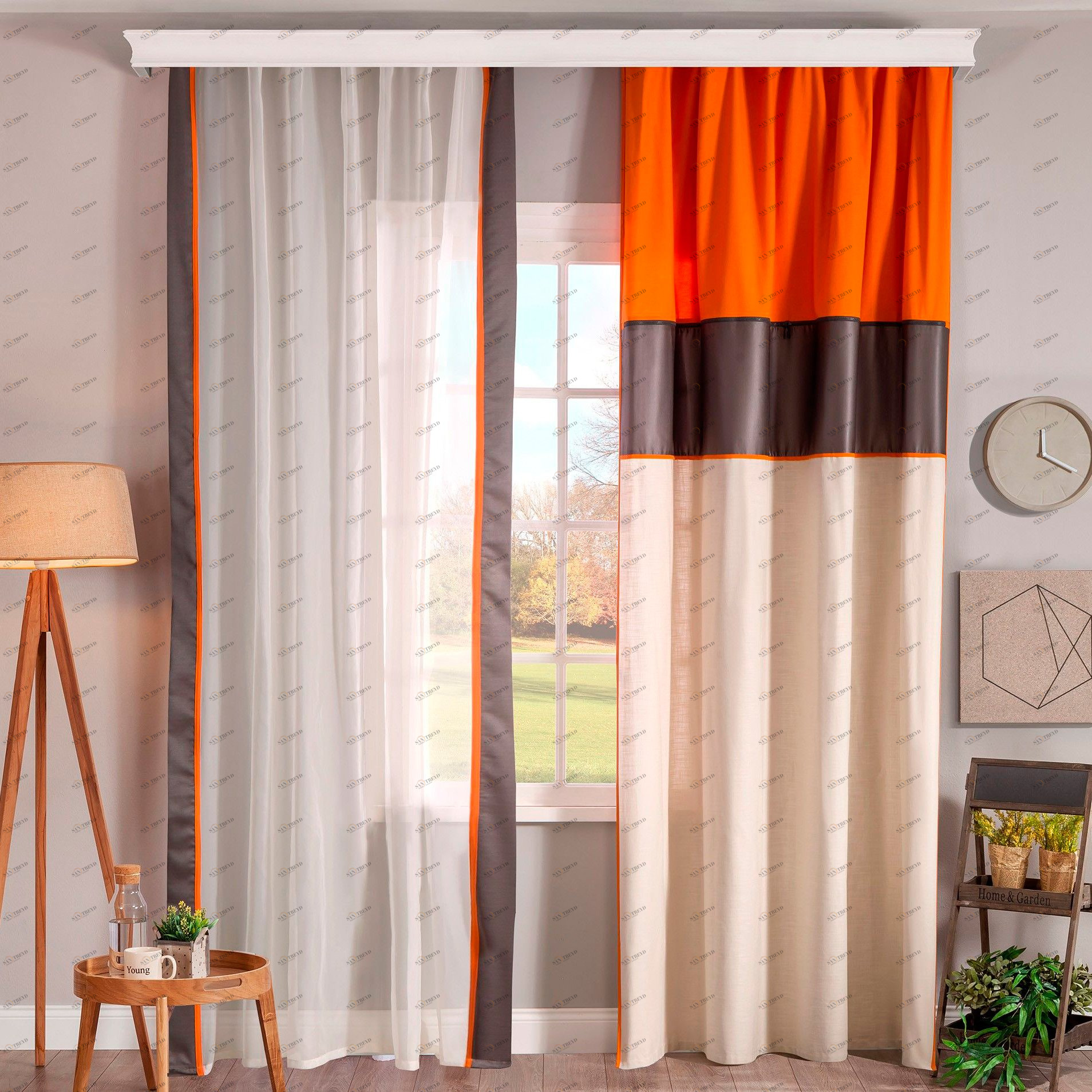 Тюль для детской 160х260 см Dynamic, 1 полотно CILEK DYNAMIC 00-3832608 Белый Santreyd 