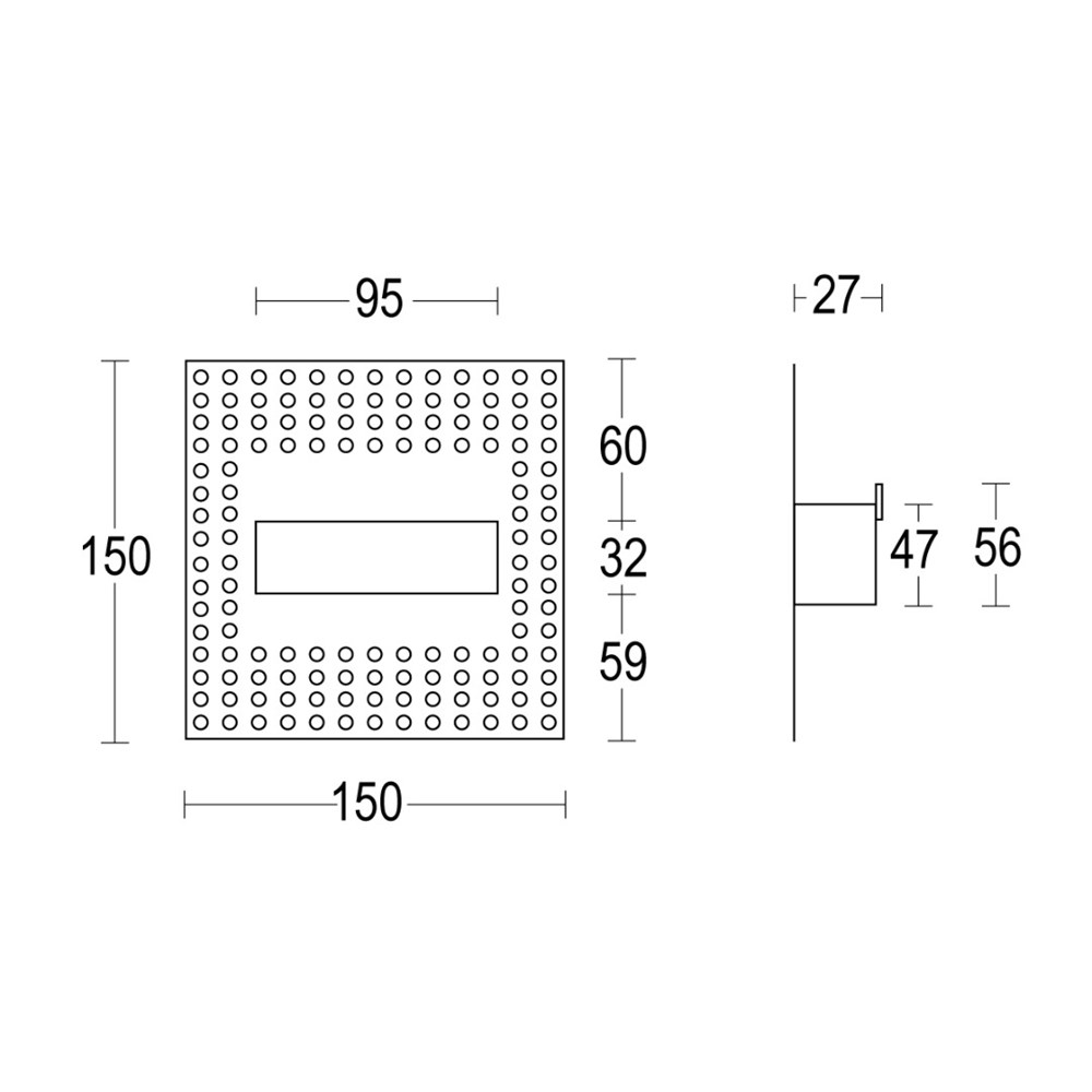 Zero Amica Trimless Ghidini Zero Amica .01 Белый (Матовый)  - Вид №1