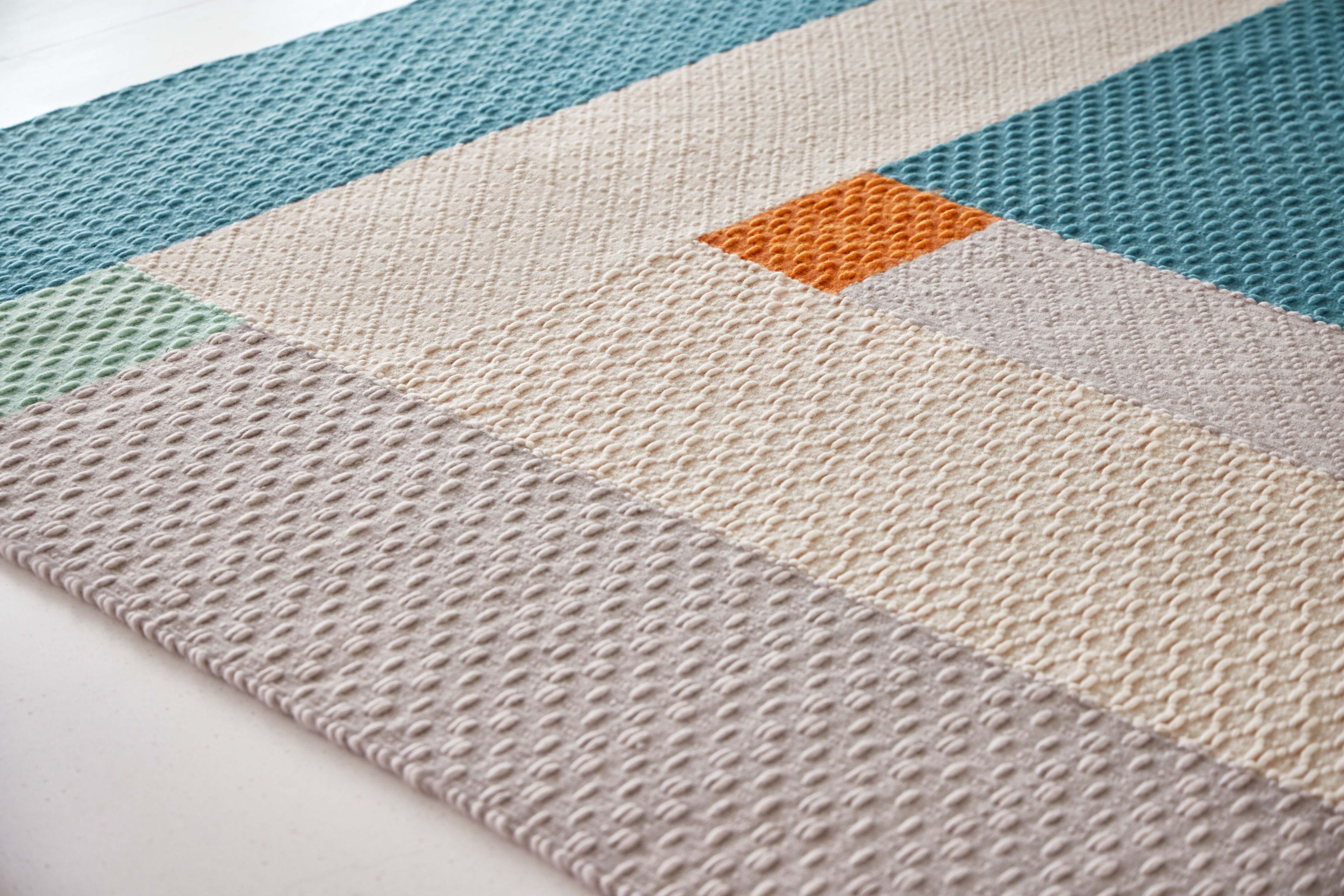 Шерстяной ковер GAN WEAVE SPACE HOPPER BLUE ARCH-00030758 - Вид №6