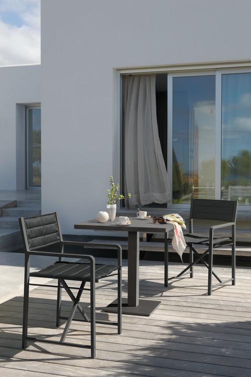 MNST1245 Обеденный стол pca white f8 60см x 60см Manutti Napoli - Вид №7