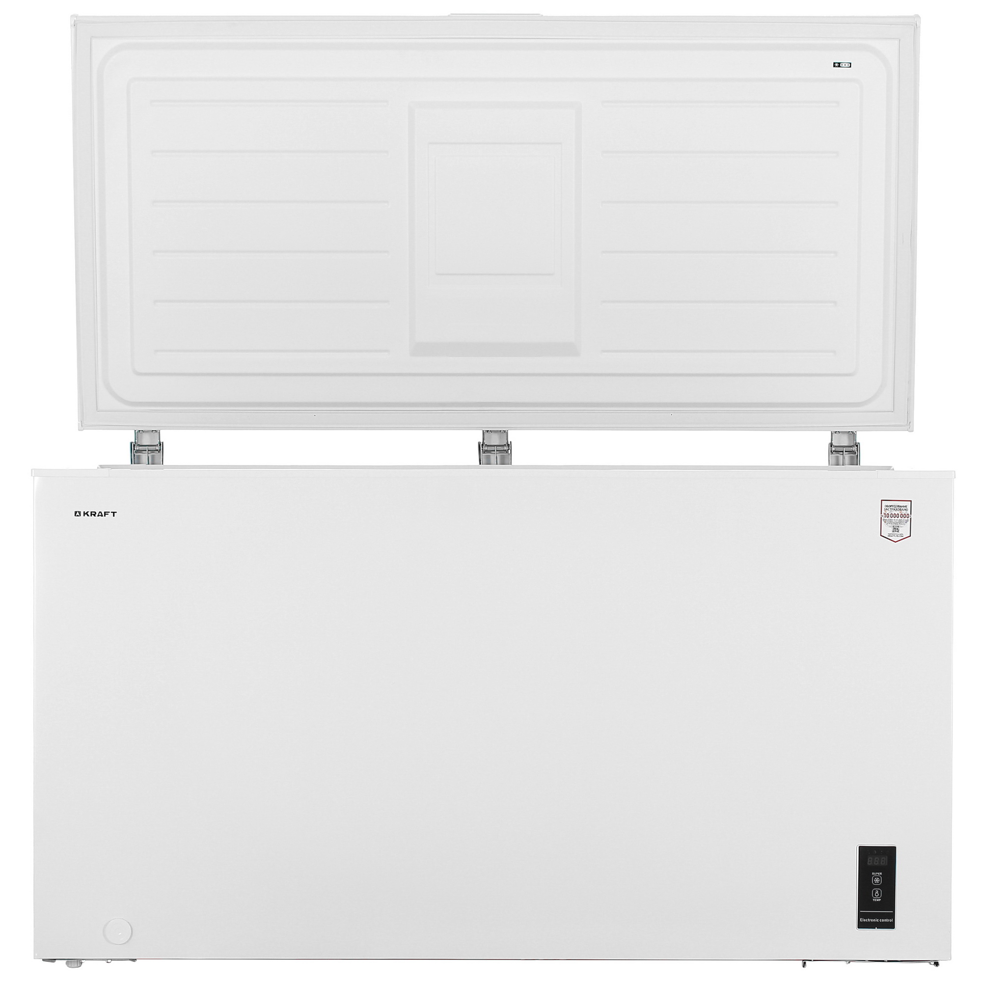 9037555 Морозильный ларь KRAFT BD (W)-520BL белый STDN-0058840 - Вид №1