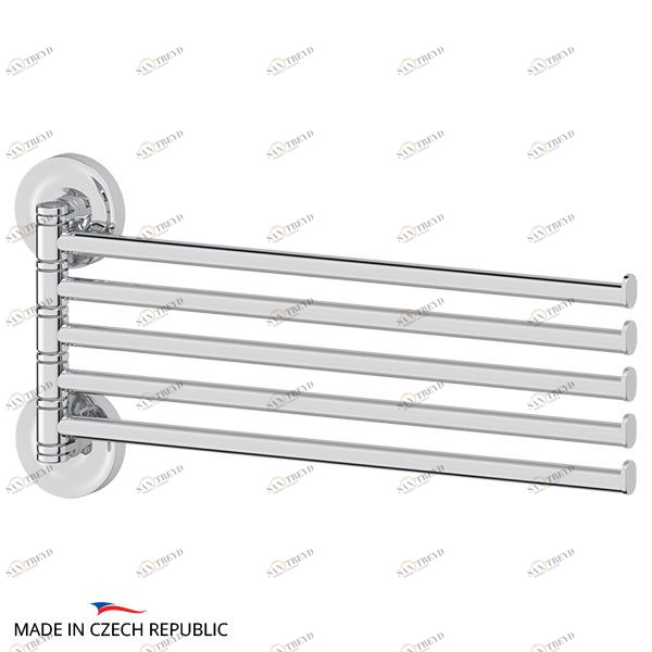 Держатель полотенец поворотный пятерной 37 cm Santreyd ELE 019