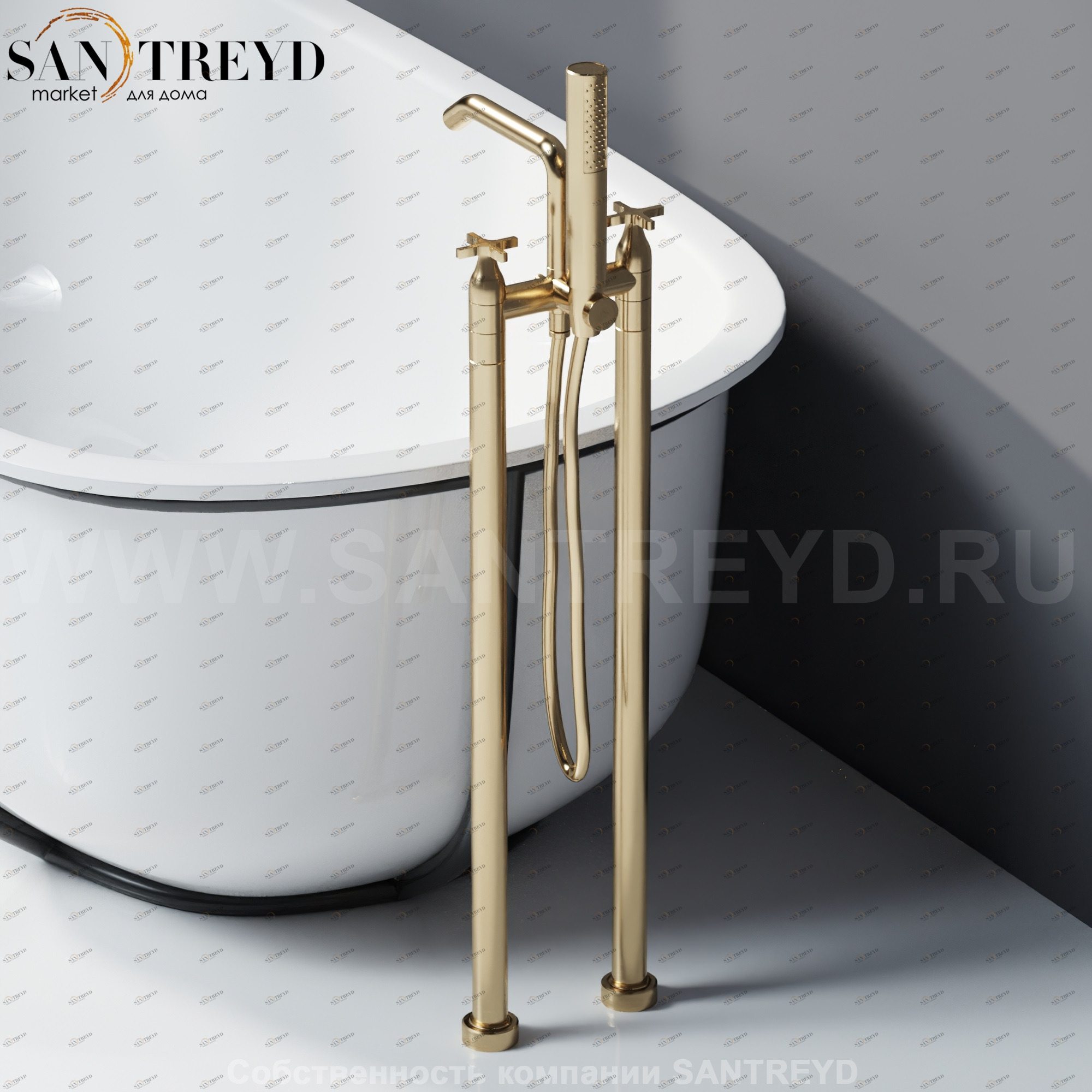 Agape MEMORY Напольный смеситель для ванны бронзовый матовый AMEM325NR