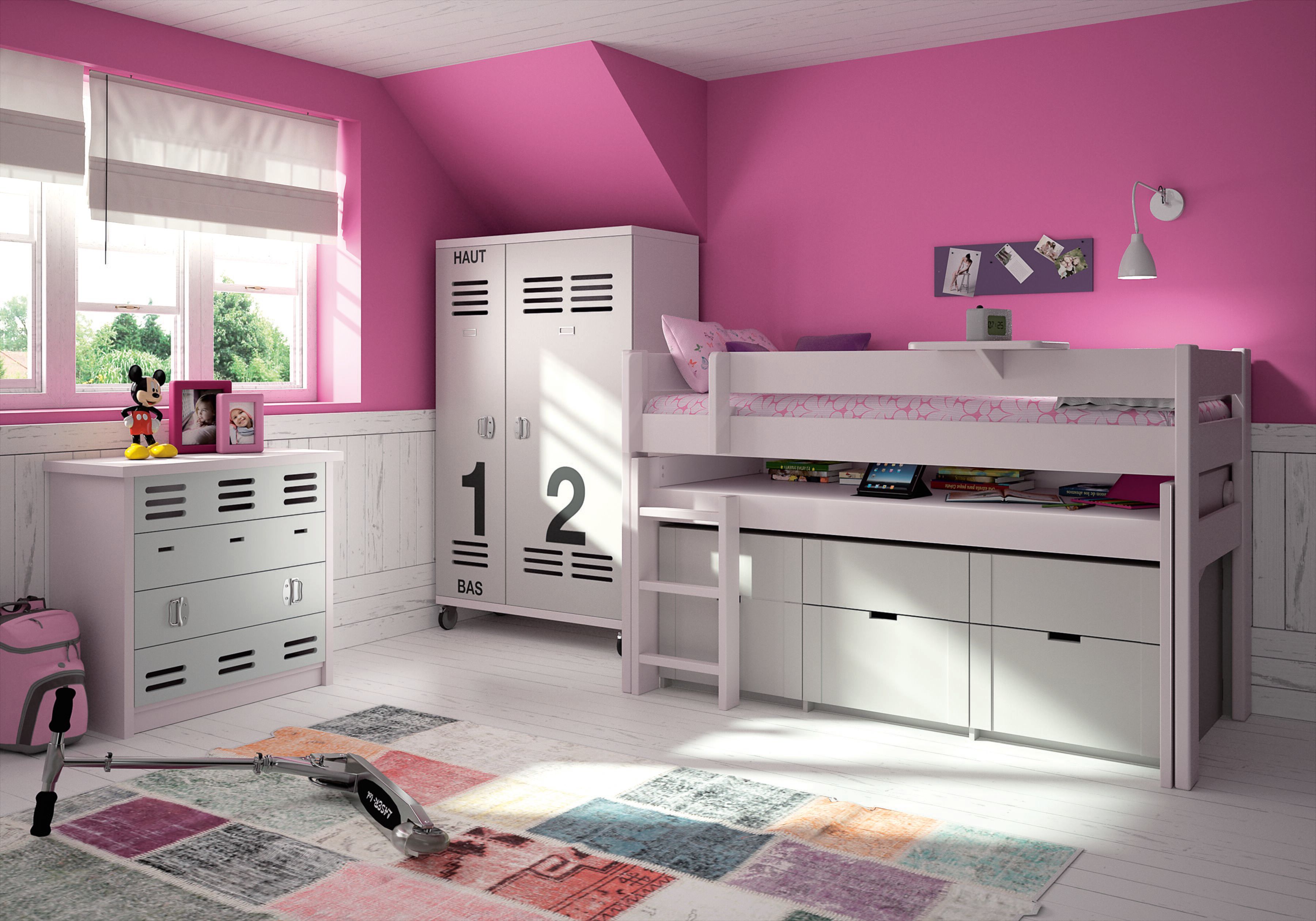 Деревянная кровать-чердак Mathy by Bols DOMINIQUE ARCH-00030157 - Вид №20