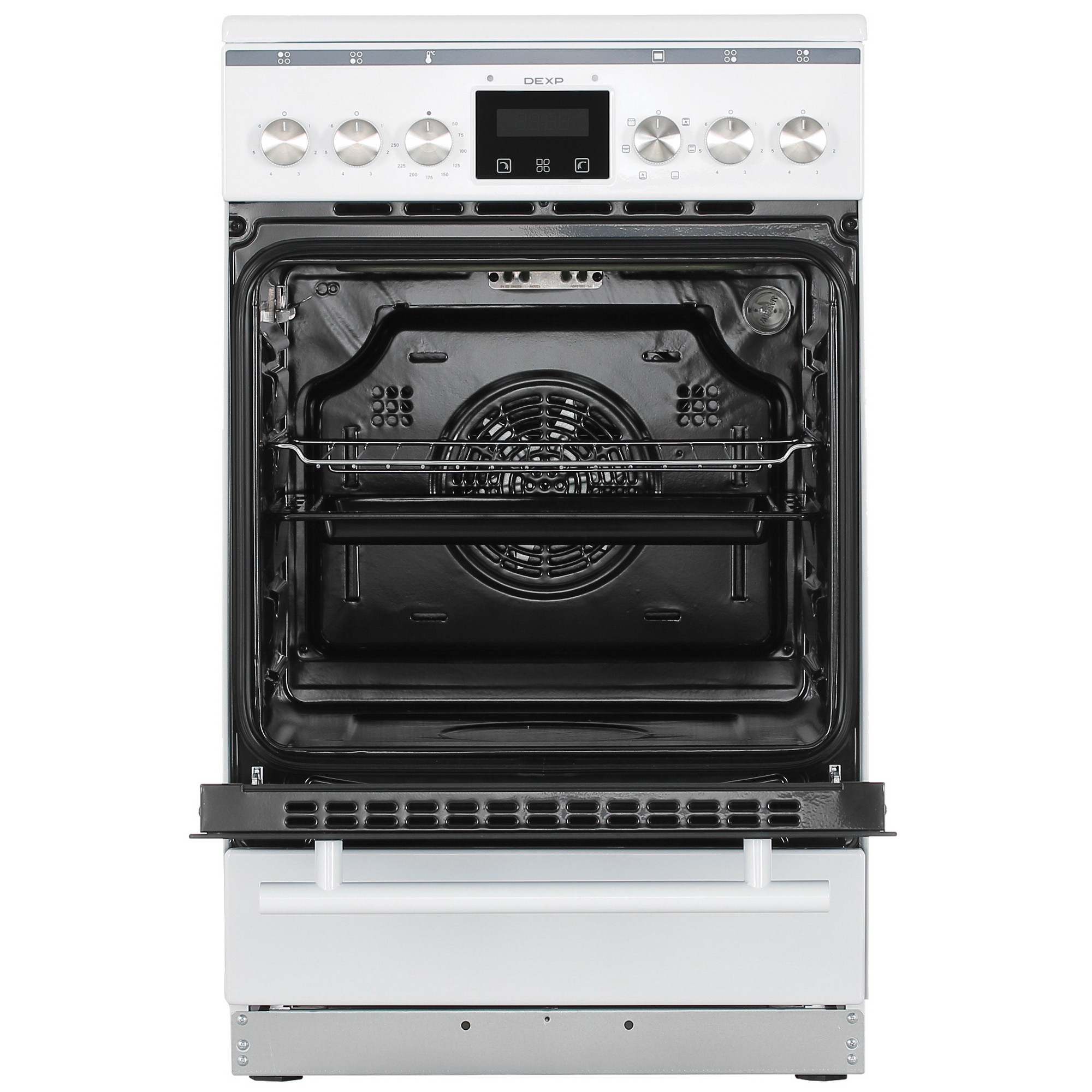 5406984 Электрическая плита DEXP 1YLO56CDW белый STDN-0117777 - Вид №6