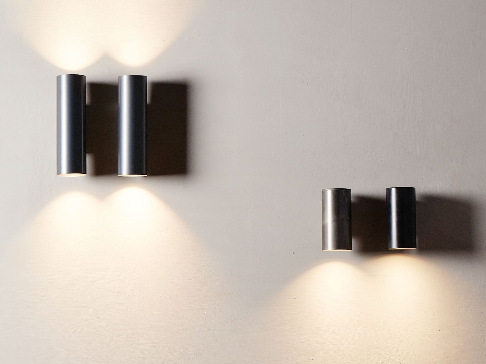 Алюминиевый настенный светильник Renzo Serafini стекло ARCH-00044127