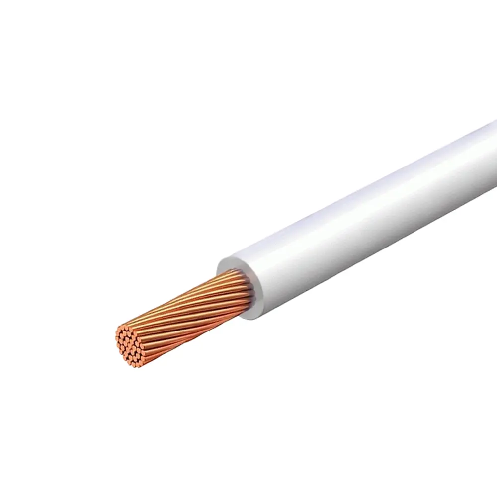 Провод ПуГВнг LS 1x6 на отрез цвет белый 89436844 STLM-2013346 Santreyd 