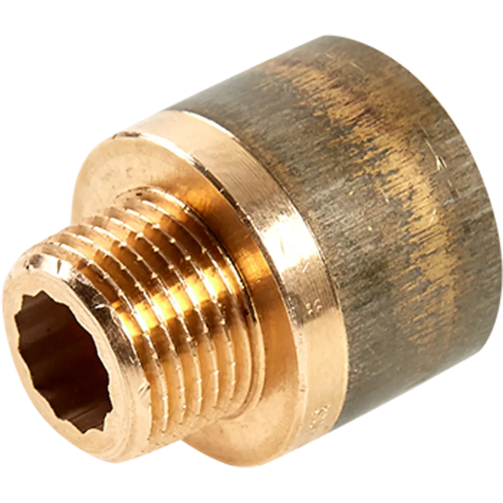 Переход Viega 320423, наружная резьба, 1/2x3/4", бронза 320423 82314238 STLM-2105767 