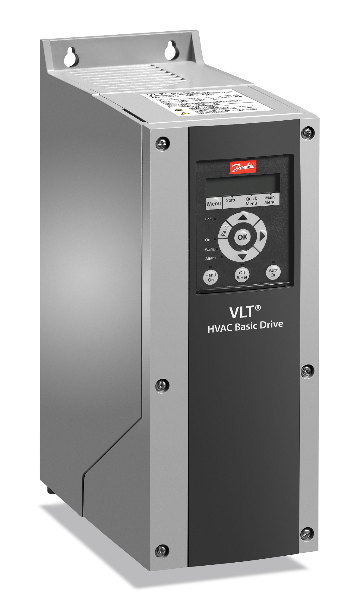 Danfoss VLT HVAC Drive Basic FC 101 — экономичные преобразователи частоты для инженерных систем зданий мощностью от 0,37 до 90 кВт FC-101PK75T4E5AH3XAXXXXSXXXXAXBXCXXXXDX 131N0178  - Вид №2