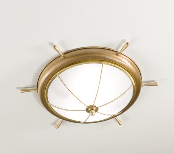 Светодиодный потолочный светильник из пескоструйного стекла Cremasco Illuminazione Tradizione Veneta ARCH-00130535 - Вид №1