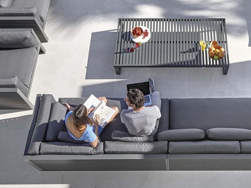 GANDIABLASCO Прямоугольный журнальный столик из алюминия Dna sun-id-1480362 - Вид №7