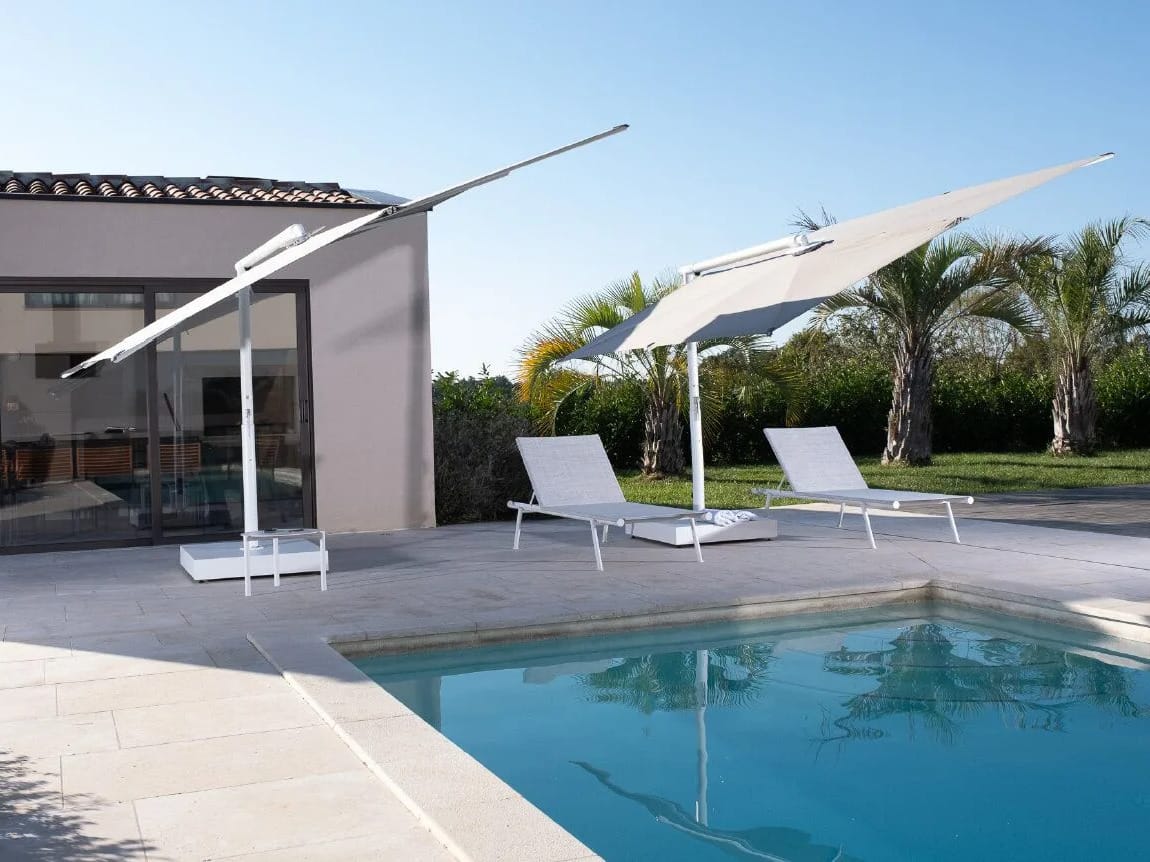 Алюминиевый поворотный зонтик с порошковым покрытием Scolaro Parasol Alba ARCH-00055429