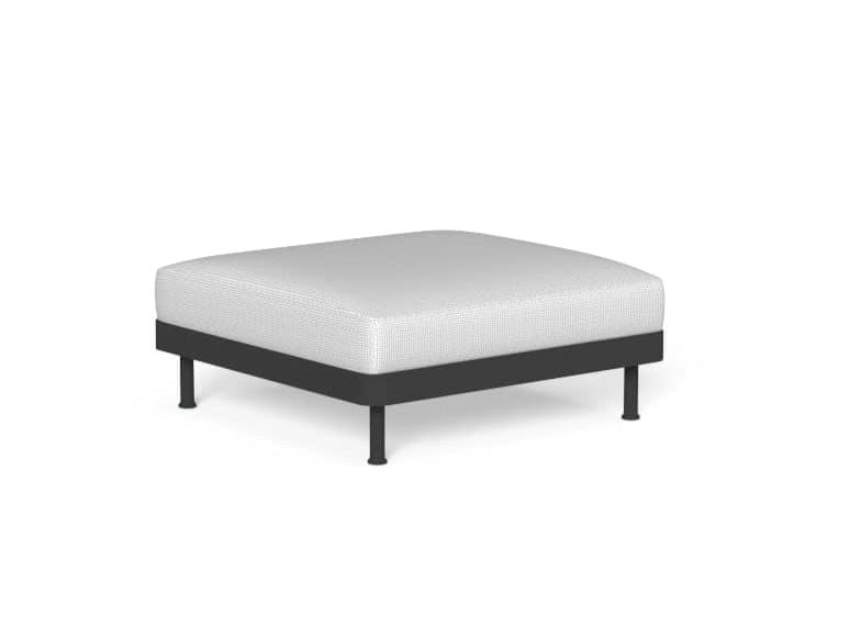 Ткань съемный квадратный садовый пуфик Talenti Slam / Rope ARCH-00048011