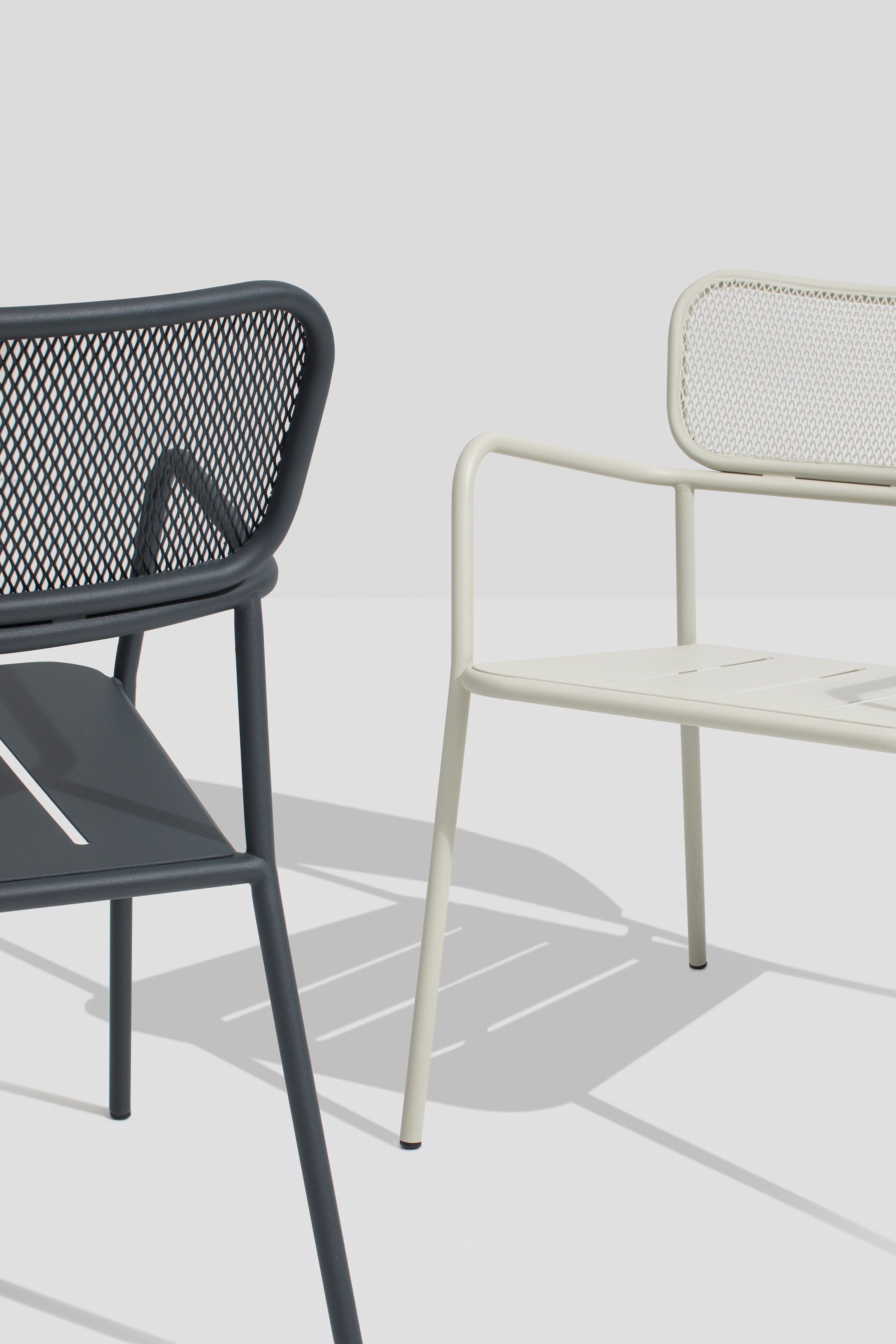 Металлический штабелируемый садовый стул с подлокотниками Garda Furniture Тотем ARCH-00058006 - Вид №9