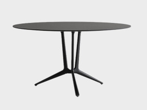 Круглый садовый стол HPL