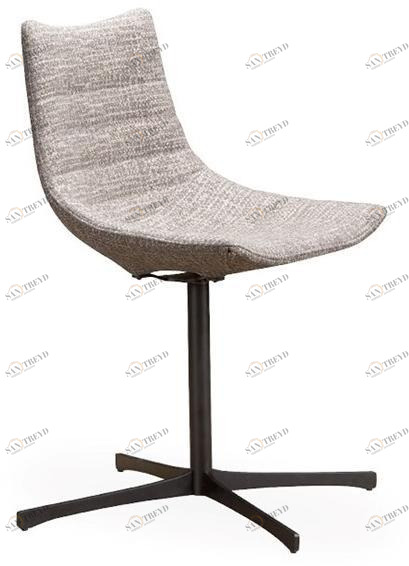 ROSSIN Вращающееся кресло с тканевой обивкой Luc sun-id-1398667