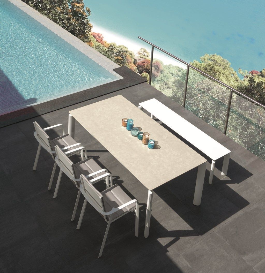 Алюминиевая садовая скамейка Talenti ARCH-00088206 - Вид №3