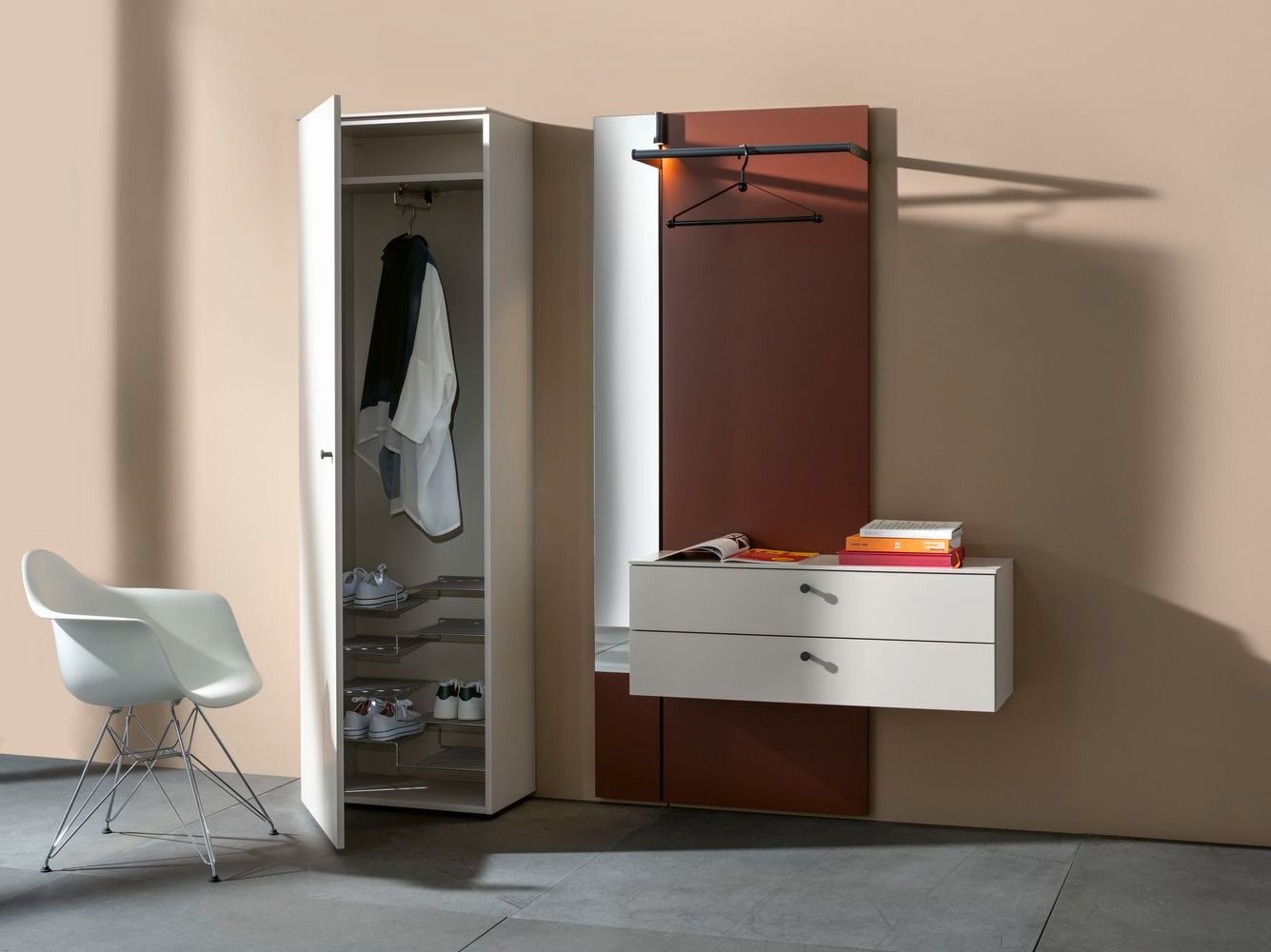 Прихожая мебель с зеркалом Sudbrock Möbelhandwerk Sina ARCH-00118886 - Вид №2