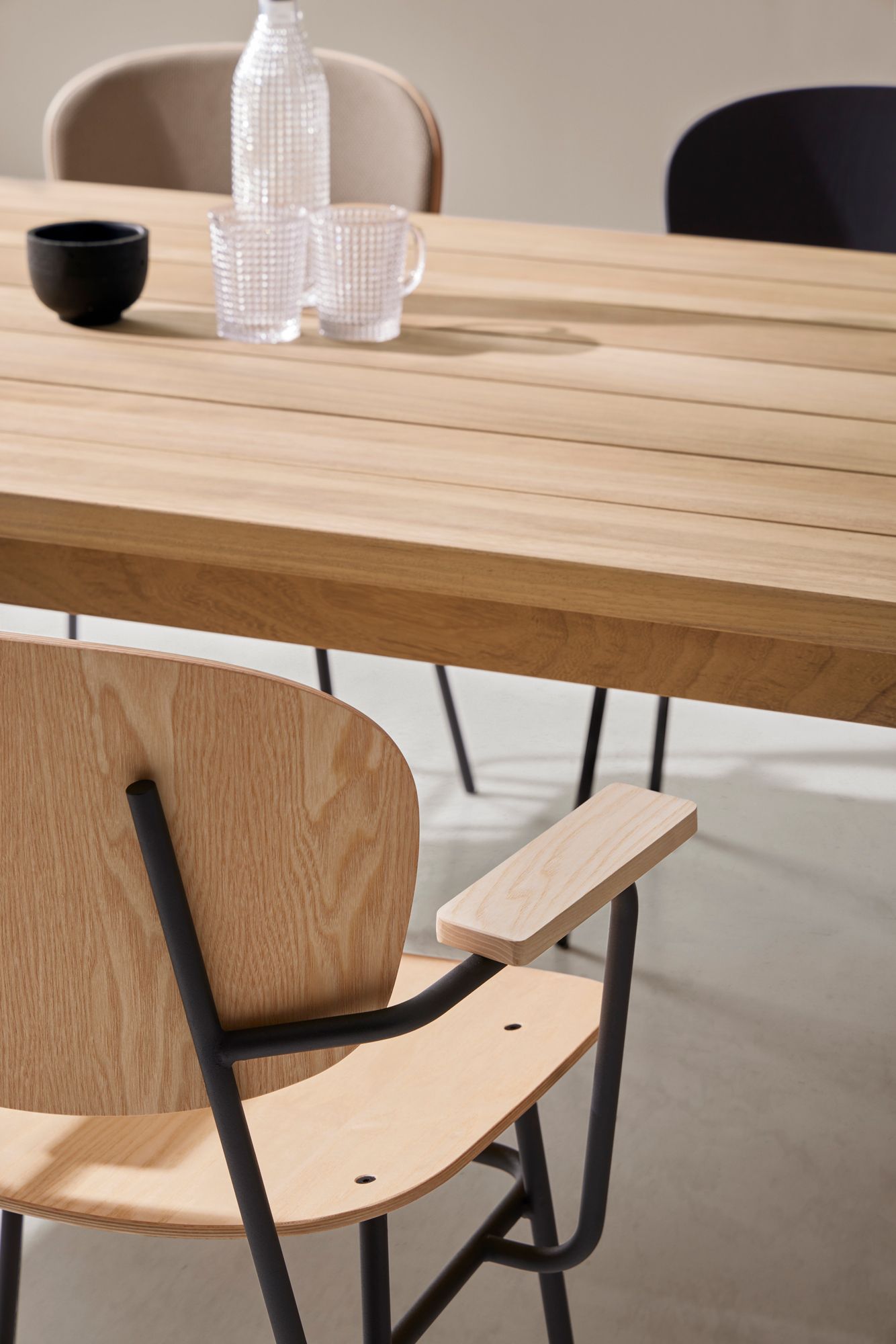 Стул из ясеня с подлокотниками Blasco&Vila Fosca ARCH-00022906 - Вид №6