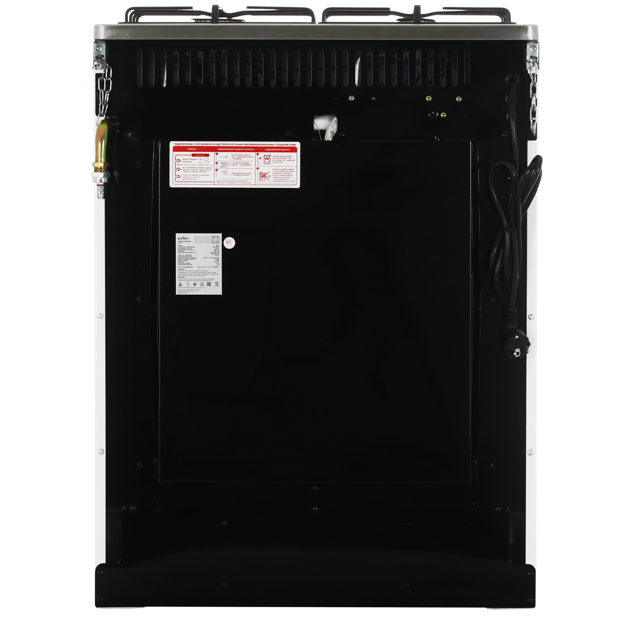 9119687 Комбинированная плита Aceline M16-1 белый STDN-0150045 - Вид №10