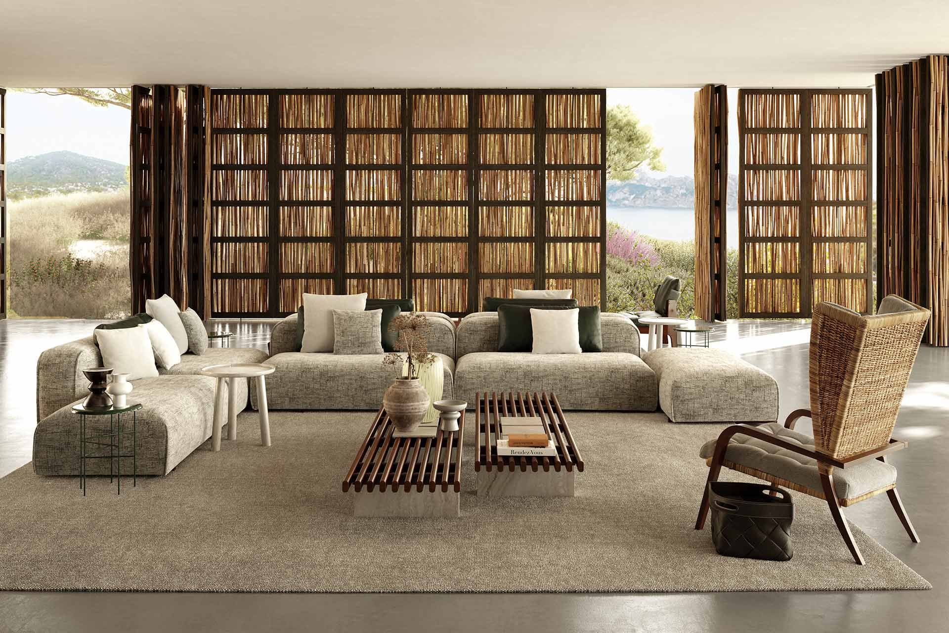 Круглый каменный журнальный столик Остуни Exteta Stone Line ARCH-00124552 - Вид №10