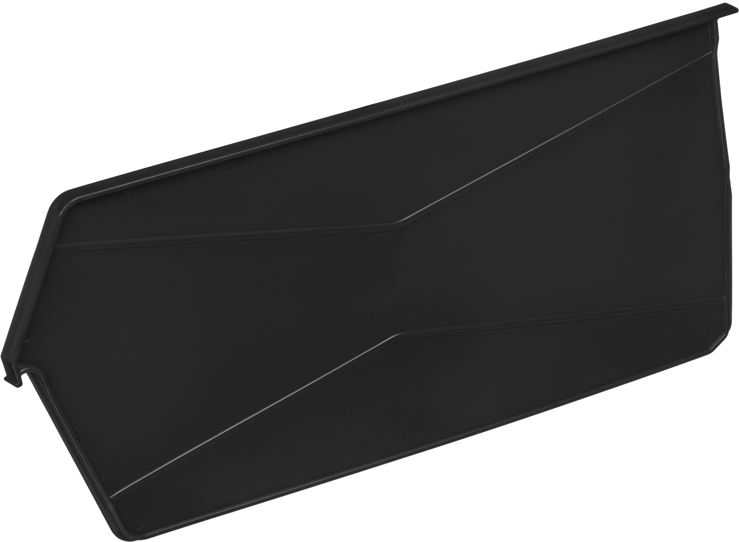 84001276 Разделитель для лотка размер М черный 213х114х5 мм STLM-0046026 БЫТПЛАСТ