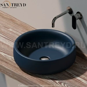 BN46A7016 Накладная раковина на столешницу  круглая Ceramica Flaminia Bonola