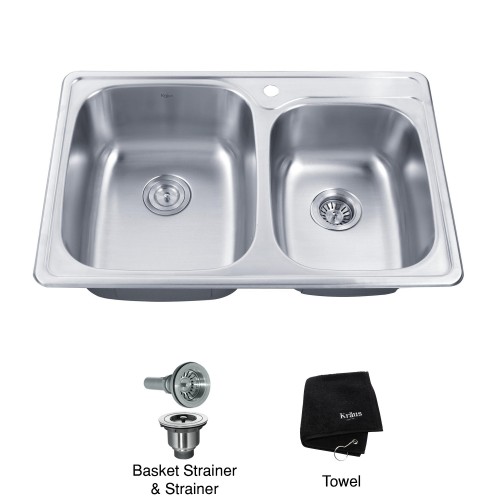 KTM32 Мойка кухонная прямоугольная Krausru  - Вид №4