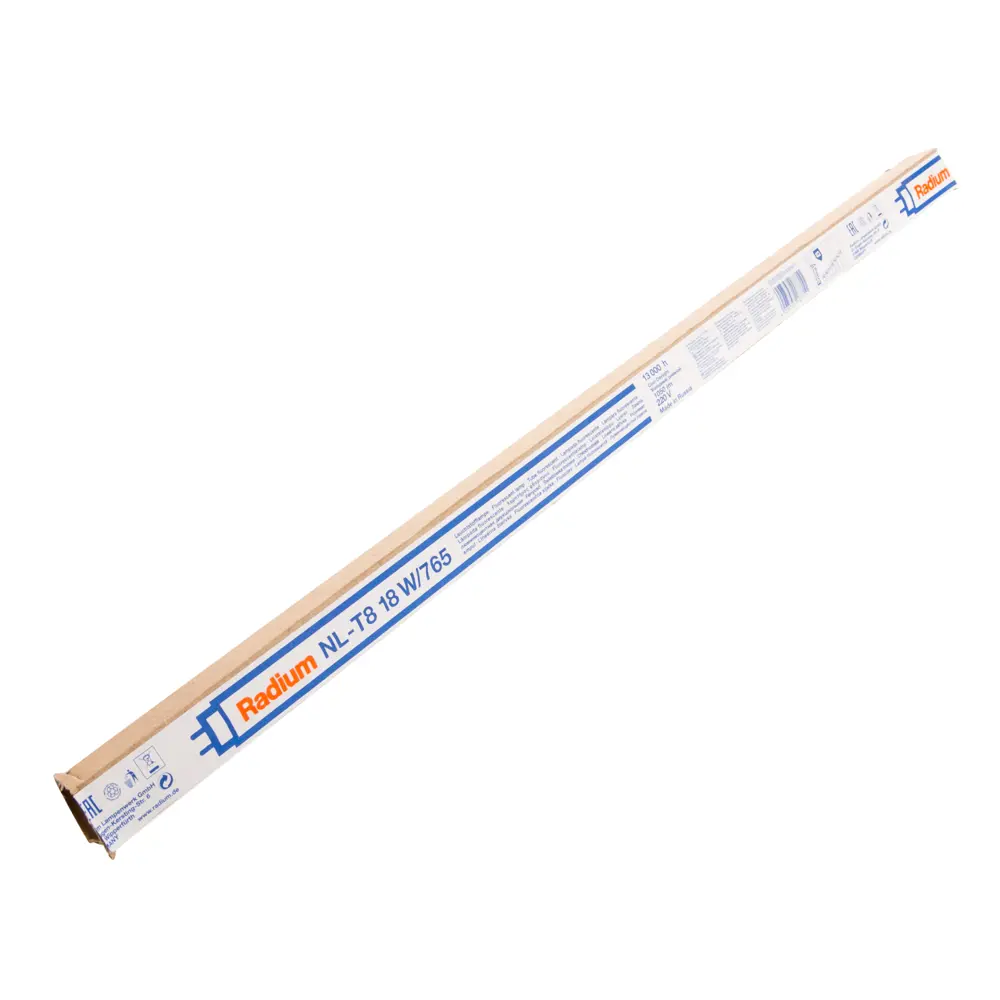 Лампа люминесцентная Radium T8 590 мм 18 Вт свет холодный белый 15074352 STLM-2024981  - Вид №2