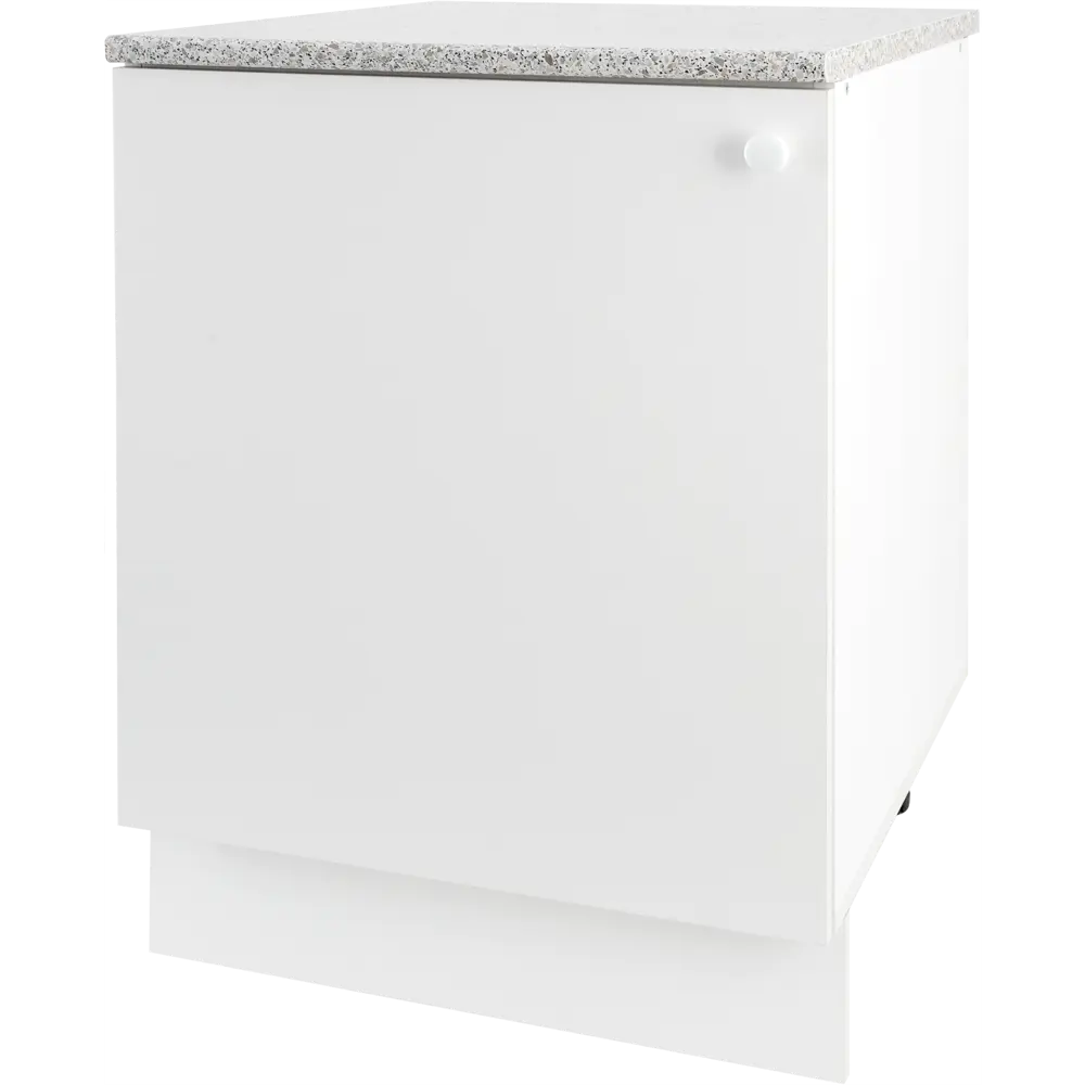 Шкаф напольный "Бэлла" 60x86x60 см, ЛДСП, цвет белый 82550149 STLM-2158740 Santreyd