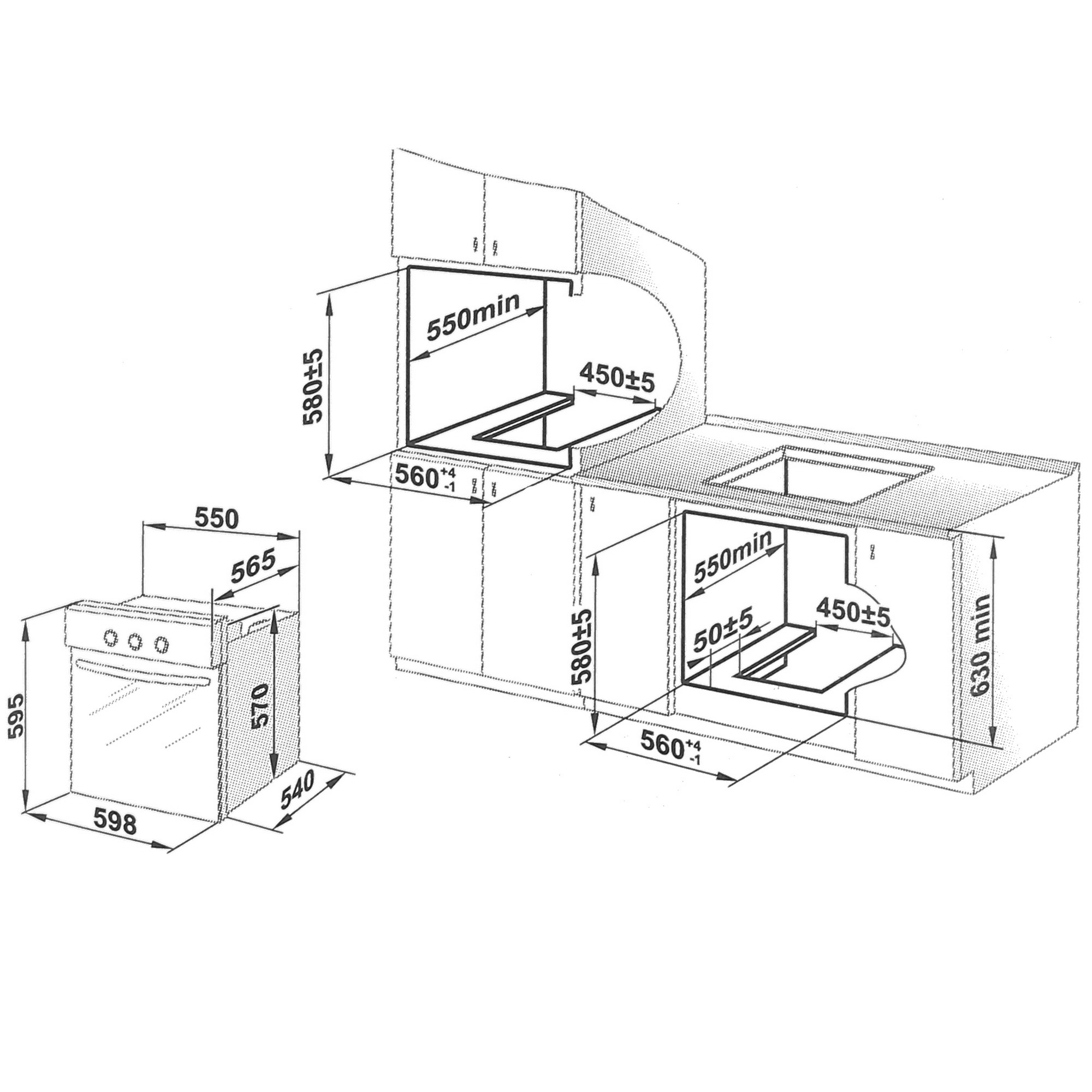 1611754 Газовый духовой шкаф Gefest ДГЭ 621-01 К53 STDN-0149429 - Вид №8