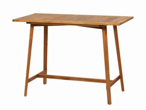 Высокий прямоугольный садовый стол