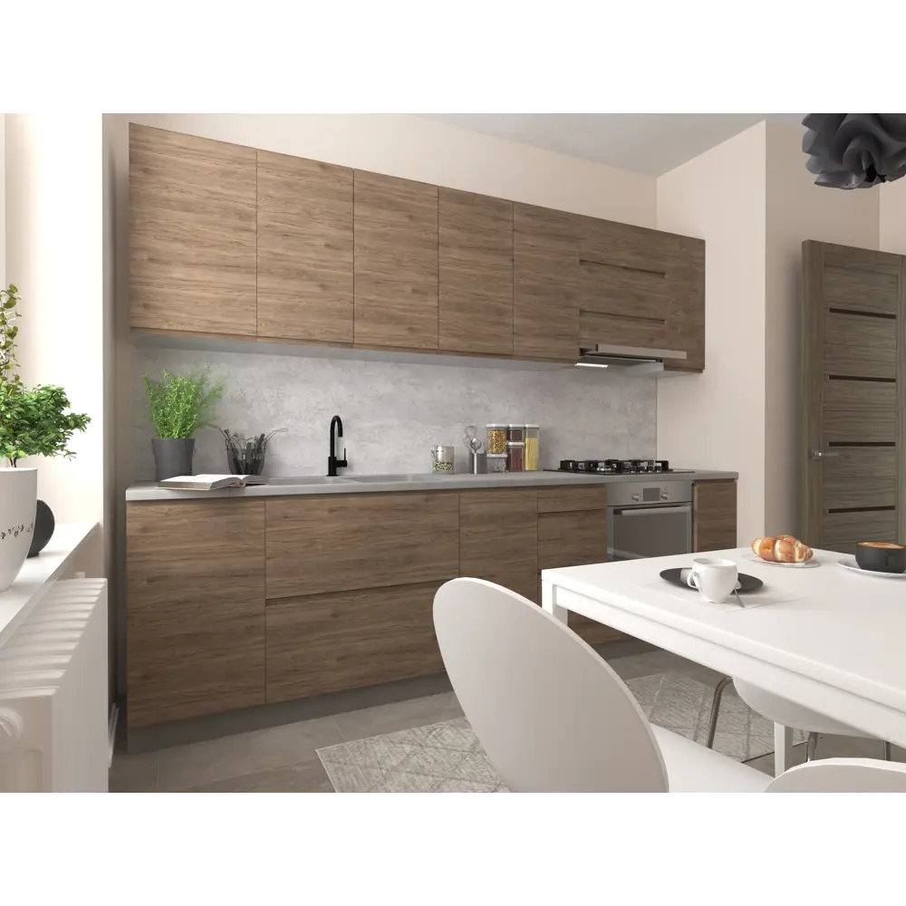 Фальшпанель DELINIA ID Токио для кухонного шкафа 37x102.4 см 86423426 STLM-0874920 - Вид №5