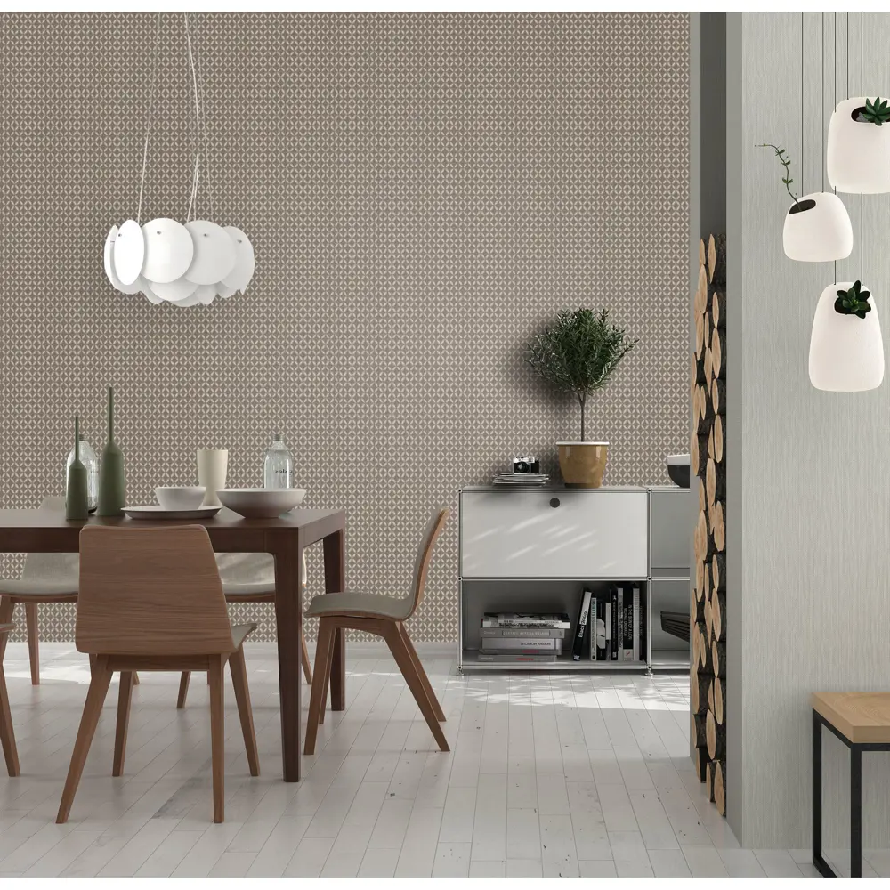 Обои флизелиновые 0.53х10 м орнамент цвет коричневый ER 6975-33 Erismann STLM-2150433 - Вид №2