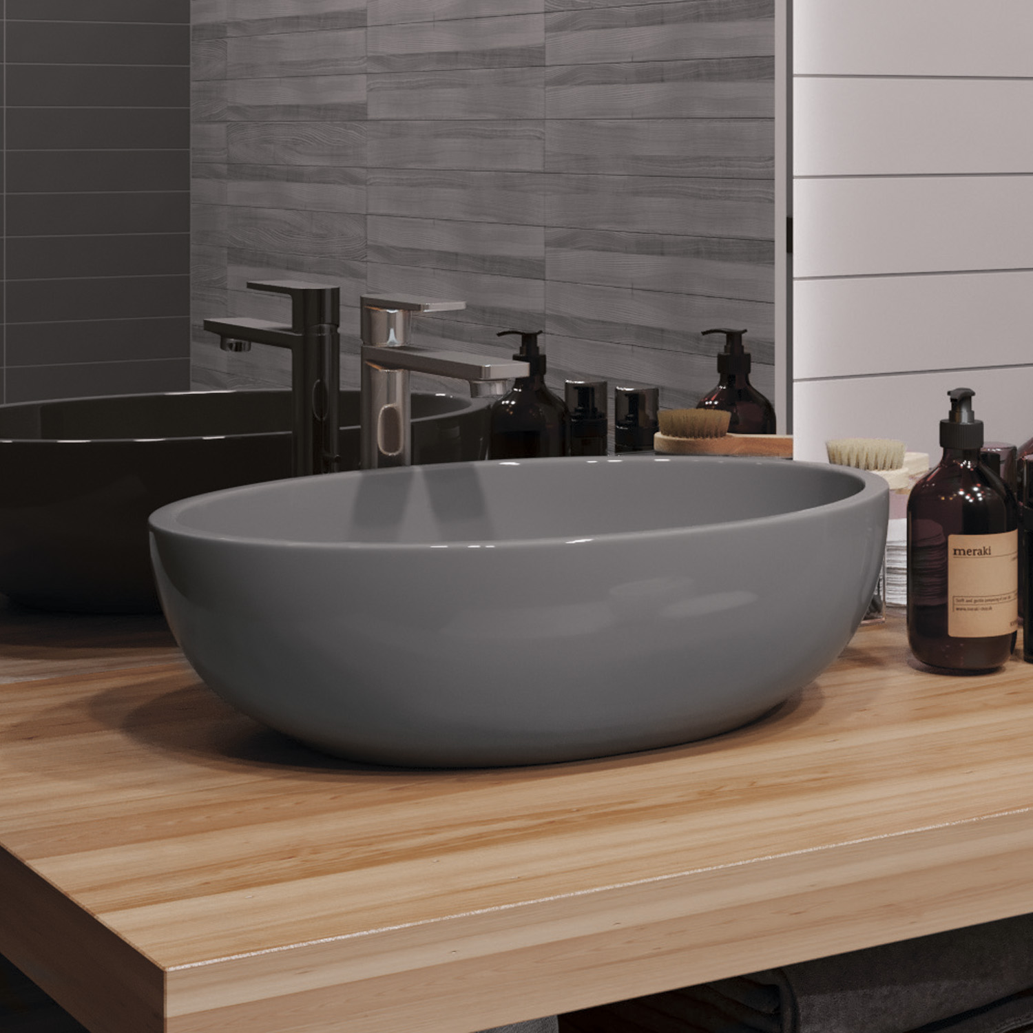 Накладной умывальник Сolor SANITA LUXE Ringo RNGSLWB14