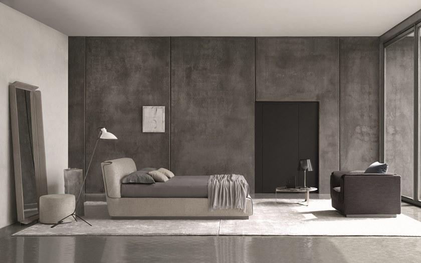 Flou Кровать с низким мягким изголовьем Gentleman sun-id-1355023 - Вид №2